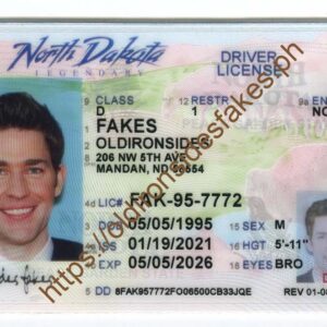 North Dakota Driver License(ND O21)