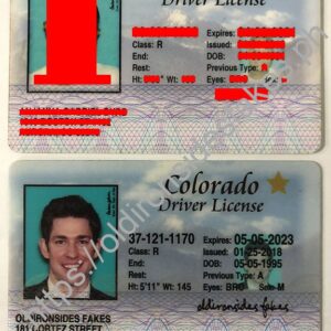Colorado Driver License(Old CO)
