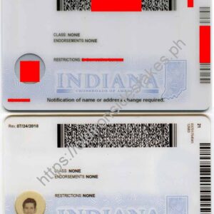 Indiana Driver License(New IN)