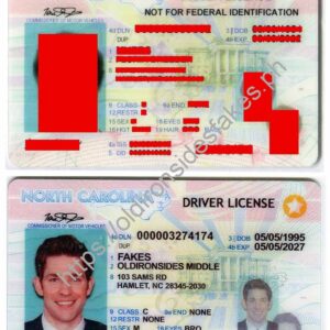 North Carolina Driver License(NC)
